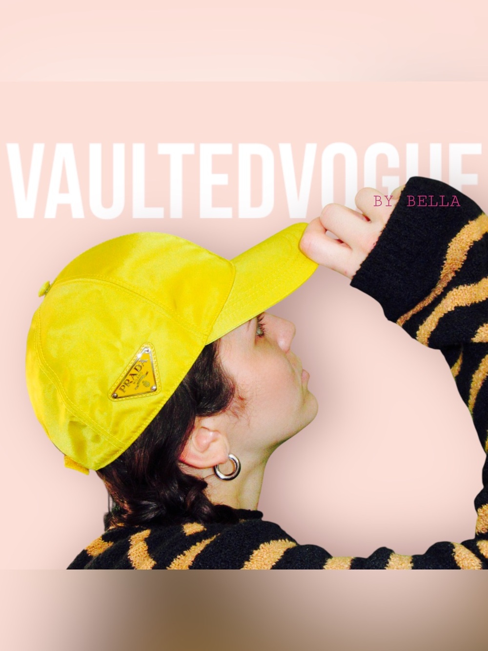 Prada Re-Nylon Baseball Cap – Yello